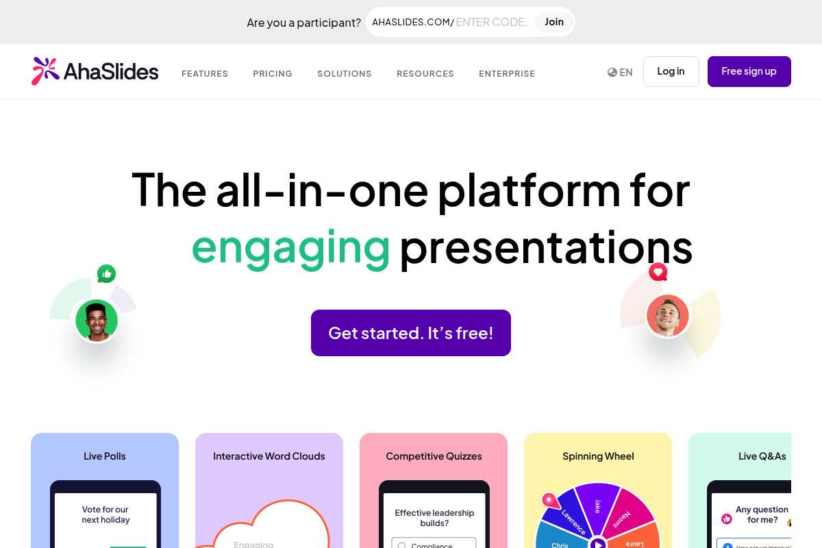 AhaSlides Screenshot