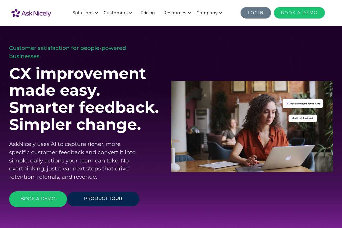 AskNicely Screenshot