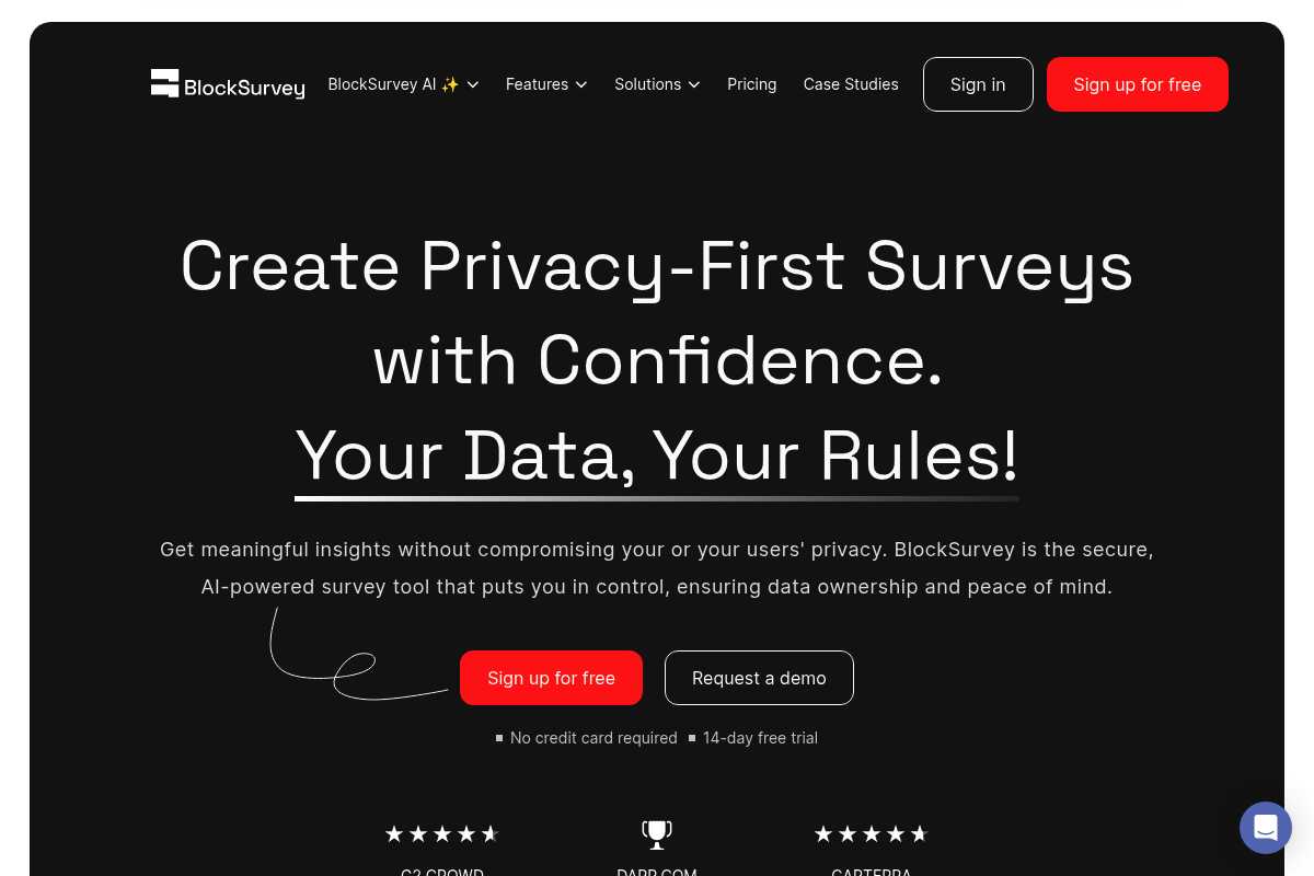 BlockSurvey Screenshot