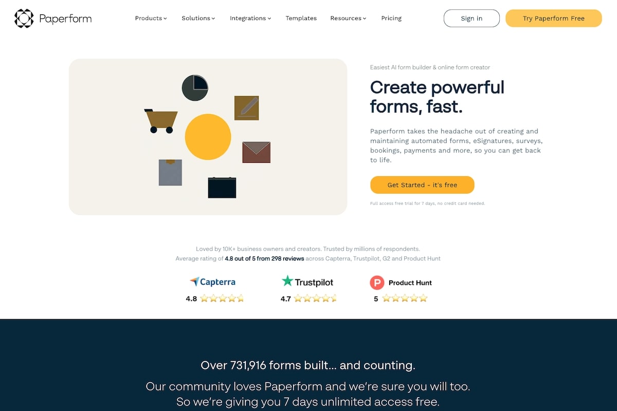 Paperform Screenshot