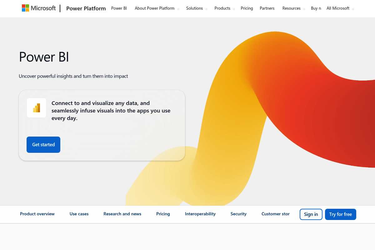 Power BI Screenshot