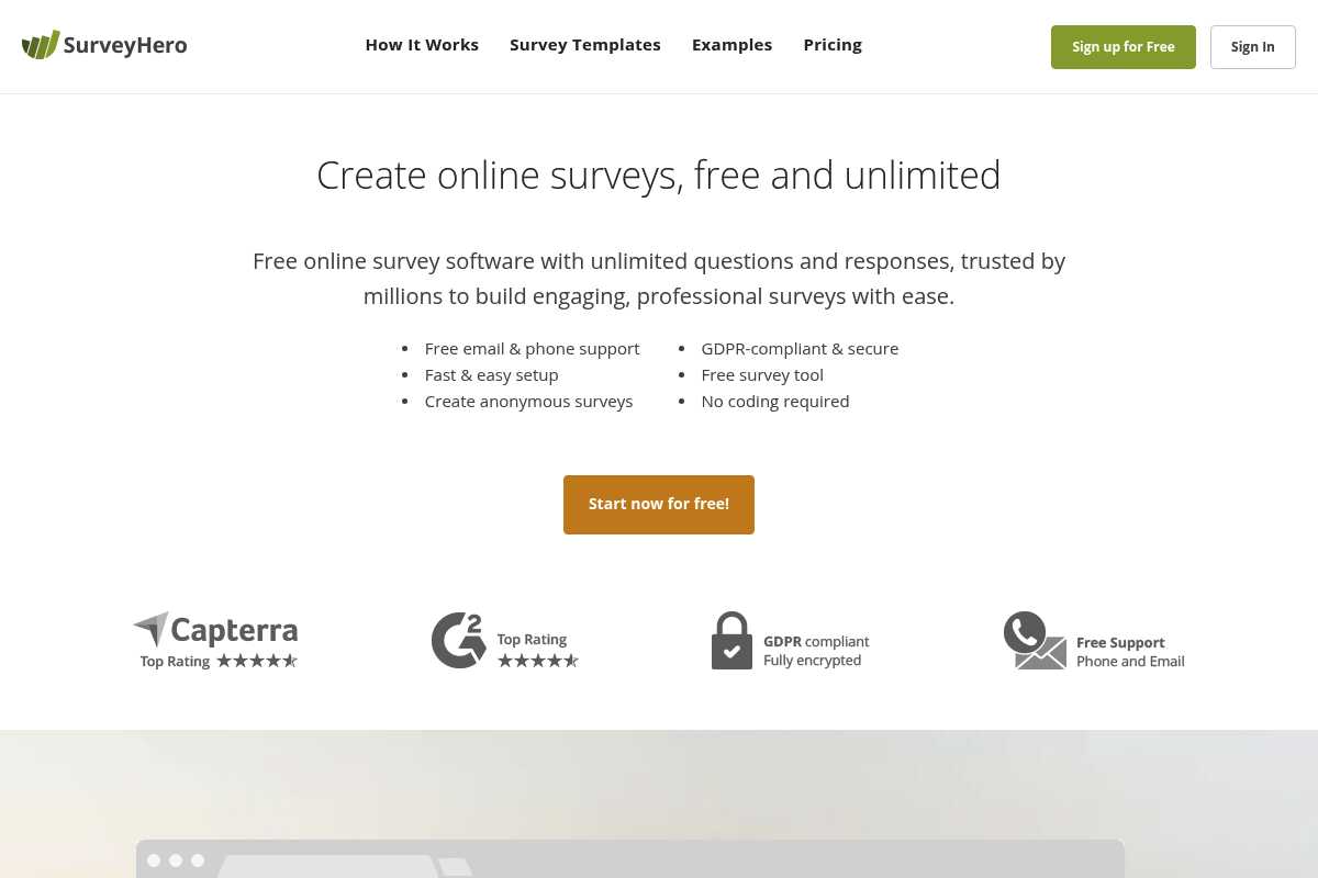 SurveyHero Screenshot